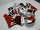 CBR 600 RR 2013-2021 Verkleidungen - Rot Silber