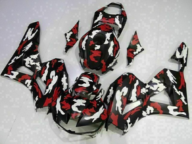 CBR 600 RR 2013-2021 Verkleidungen - Rot Weiß Schwarz CBR 600 RR 2013-2021 Verkleidungen - Rot Weiß Schwarz