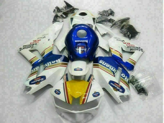 CBR 600 RR 2013-2021 Verkleidungen - Weiß Blau CBR 600 RR 2013-2021 Verkleidungen - Weiß Blau