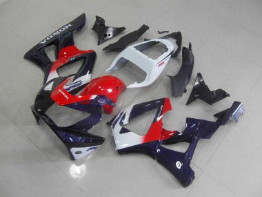 CBR 900 RR 929 2000-2001 Verkleidungen - Rot Lila Schwarz