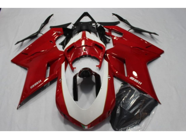 Ducati 1198 2007-2014 Verkleidungen - Rot Ducati 1198 2007-2014 Verkleidungen - Rot
