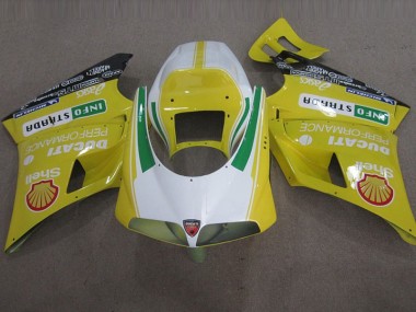 Ducati 748 1993-2005 Verkleidungen - Gelb Shell Info Strrda