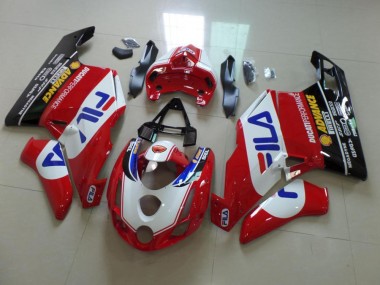 Ducati 749 999 2003-2004 Verkleidungen - Rot Fila