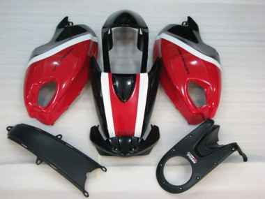 Ducati Monster 696 2008-2012 Verkleidungen - Schwarz Rot 796