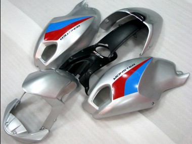 Ducati Monster 696 2008-2012 Verkleidungen - Silber Monster