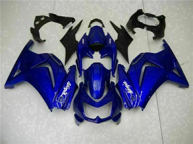 EX250 2008-2012 Verkleidung - Blau Schwarz Weiß Ninja EX250 2008-2012 Verkleidung - Blau Schwarz Weiß Ninja