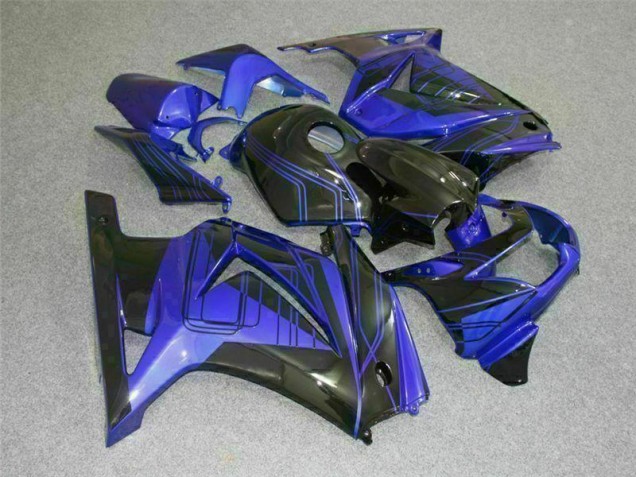 EX250 2008-2012 Verkleidung - Schwarz Blau EX250 2008-2012 Verkleidung - Schwarz Blau
