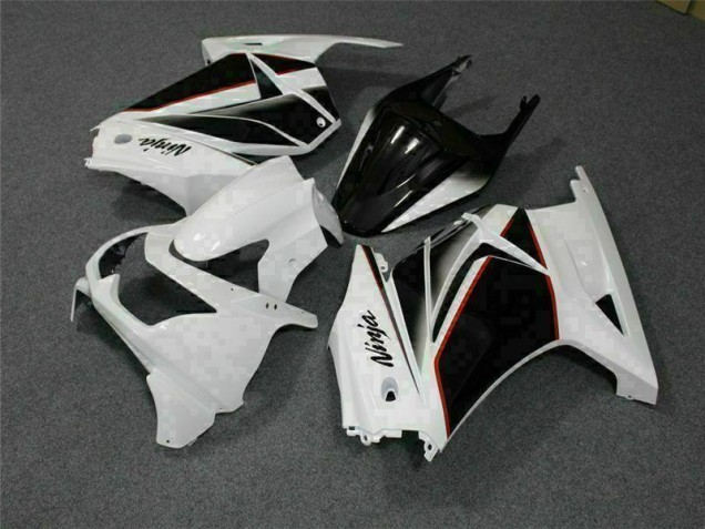 EX250 2008-2012 Verkleidung - Weiß Schwarz Ninja EX250 2008-2012 Verkleidung - Weiß Schwarz Ninja