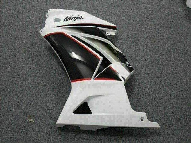 EX250 2008-2012 Verkleidung - Weiß Schwarz Ninja EX250 2008-2012 Verkleidung - Weiß Schwarz Ninja