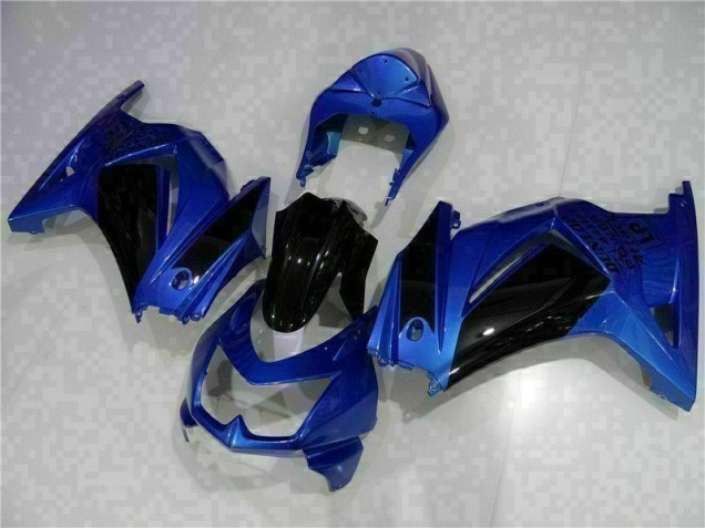 EX250 2008-2012 Verkleidungen - Blau Schwarz EX250 2008-2012 Verkleidungen - Blau Schwarz