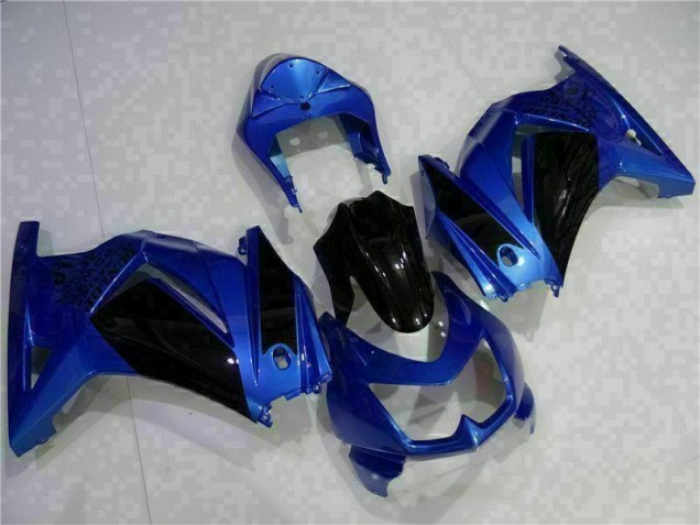 EX250 2008-2012 Verkleidungen - Blau Schwarz EX250 2008-2012 Verkleidungen - Blau Schwarz