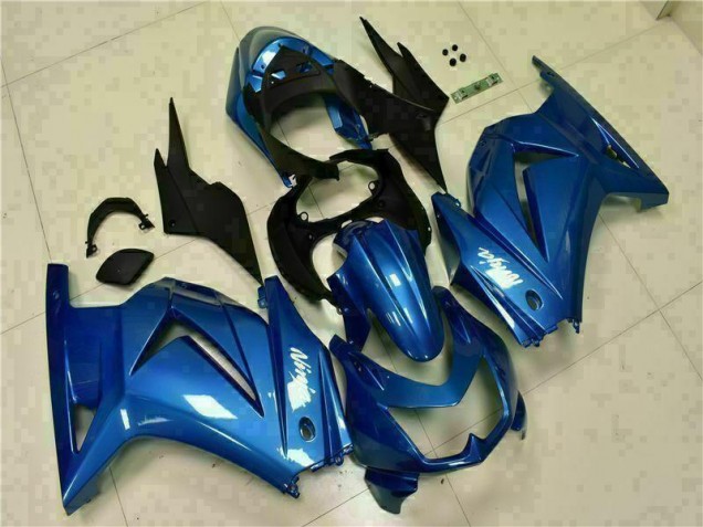 EX250 2008-2012 Verkleidungen - Blau Schwarz Weiß Ninja EX250 2008-2012 Verkleidungen - Blau Schwarz Weiß Ninja