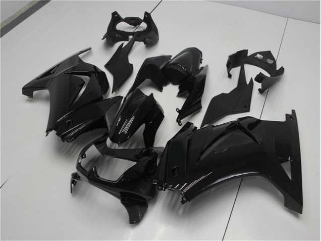 EX250 2008-2012 Verkleidungen - Glänzend Schwarz EX250 2008-2012 Verkleidungen - Glänzend Schwarz