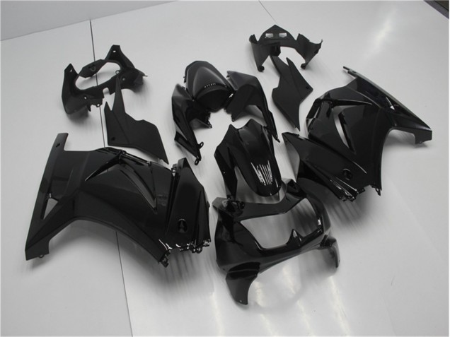 EX250 2008-2012 Verkleidungen - Glänzend Schwarz EX250 2008-2012 Verkleidungen - Glänzend Schwarz