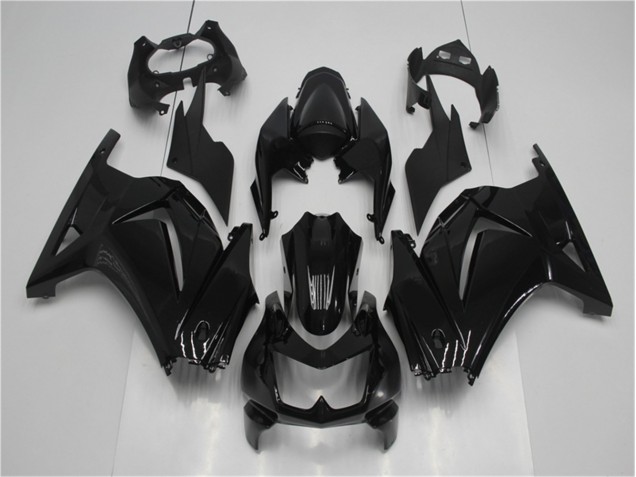 EX250 2008-2012 Verkleidungen - Glänzend Schwarz EX250 2008-2012 Verkleidungen - Glänzend Schwarz