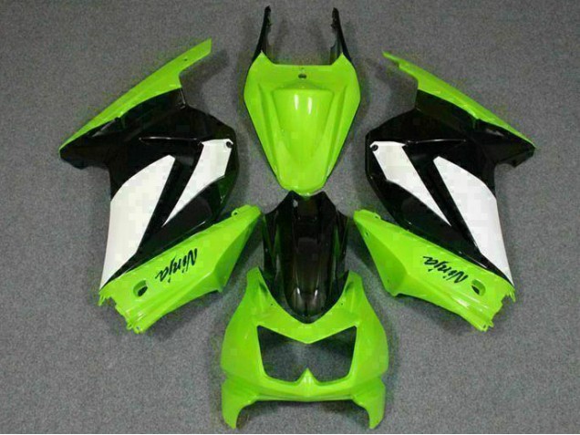 EX250 2008-2012 Verkleidungen - Grün Schwarzer Ninja EX250 2008-2012 Verkleidungen - Grün Schwarzer Ninja