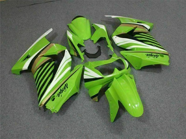 EX250 2008-2012 Verkleidungen - Grün Weiß Schwarz Ninja EX250 2008-2012 Verkleidungen - Grün Weiß Schwarz Ninja
