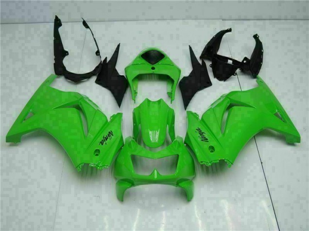 EX250 2008-2012 Verkleidungen Komplett Sets - Grün Schwarzer Ninja EX250 2008-2012 Verkleidungen Komplett Sets - Grün Schwarzer Ninja