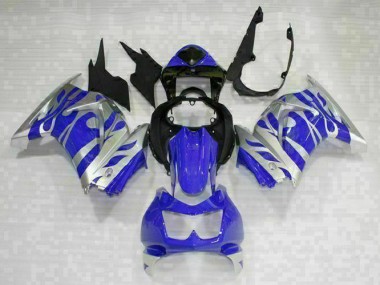 EX250 2008-2012 Verkleidungen - Schwarz Blau