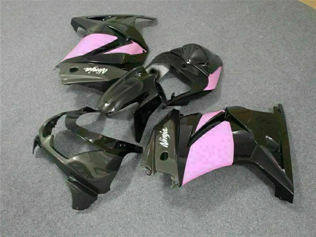 EX250 2008-2012 Verkleidungen - Schwarz Rosa Ninja EX250 2008-2012 Verkleidungen - Schwarz Rosa Ninja