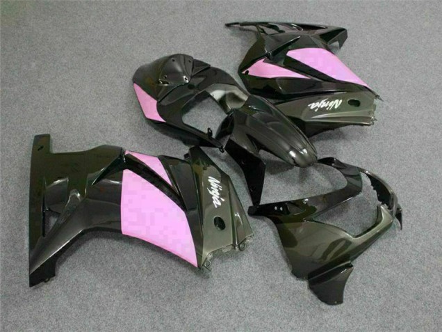 EX250 2008-2012 Verkleidungen - Schwarz Rosa Ninja EX250 2008-2012 Verkleidungen - Schwarz Rosa Ninja