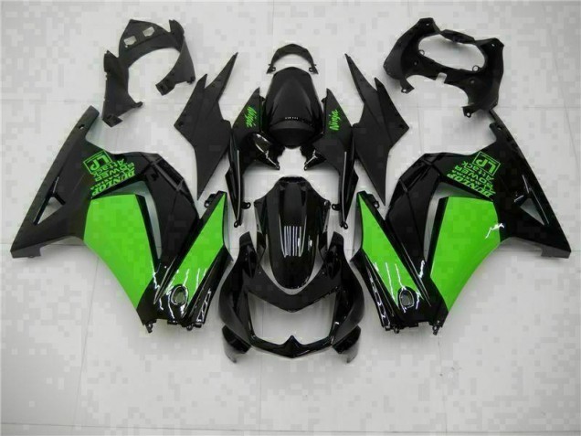 EX250 2008-2012 Verkleidungen - Schwarzer Grün Ninja EX250 2008-2012 Verkleidungen - Schwarzer Grün Ninja