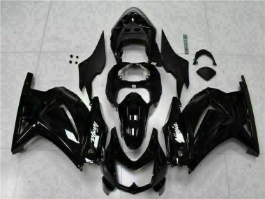 EX250 2008-2012 Verkleidungen - Schwarzer Ninja