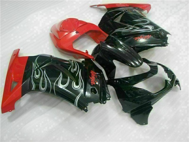 EX250 2008-2012 Verkleidungen - Schwarzer Roter Ninja EX250 2008-2012 Verkleidungen - Schwarzer Roter Ninja