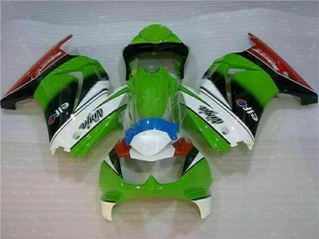 EX250 2008-2012 Verkleidungen - Weiß Grün Schwarz Ninja EX250 2008-2012 Verkleidungen - Weiß Grün Schwarz Ninja