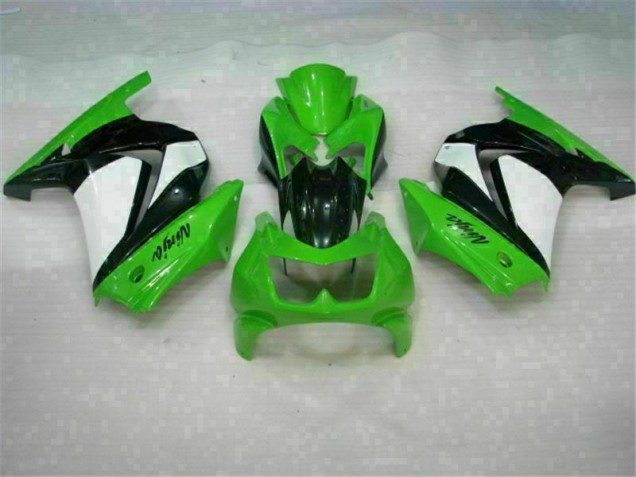 EX250 2008-2012 VollVerkleidungen & Plastik - Grün Schwarzer Ninja EX250 2008-2012 VollVerkleidungen & Plastik - Grün Schwarzer Ninja