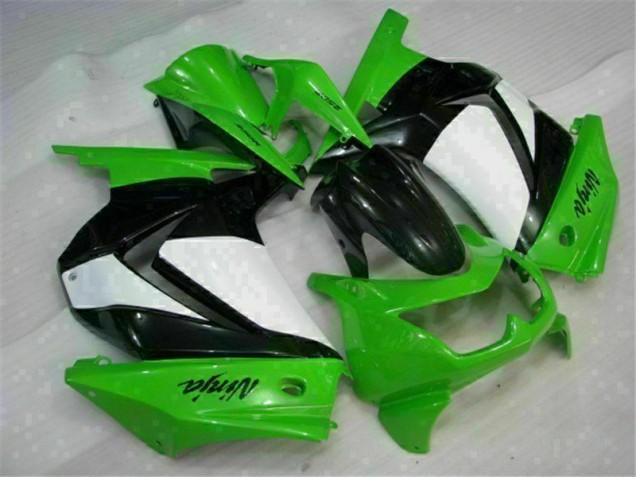 EX250 2008-2012 Vollverkleidung - Grün Schwarzer Ninja EX250 2008-2012 Vollverkleidung - Grün Schwarzer Ninja
