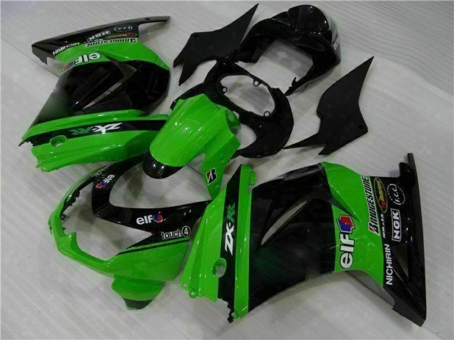 EX250 2008-2012 Vollverkleidung - Schwarz Grün EX250 2008-2012 Vollverkleidung - Schwarz Grün