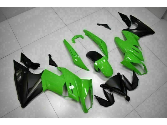EX650 2009-2011 Verkleidung - Grün Schwarz EX650 2009-2011 Verkleidung - Grün Schwarz