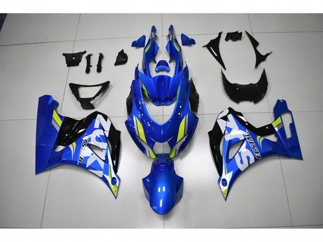 GSXR 1000 2017-2023 Verkleidungen - Blau Weißer Aufkleber GSXR 1000 2017-2023 Verkleidungen - Blau Weißer Aufkleber