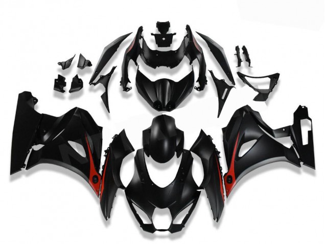GSXR 1000 2017-2023 Verkleidungen - Schwarz Rot GSXR 1000 2017-2023 Verkleidungen - Schwarz Rot