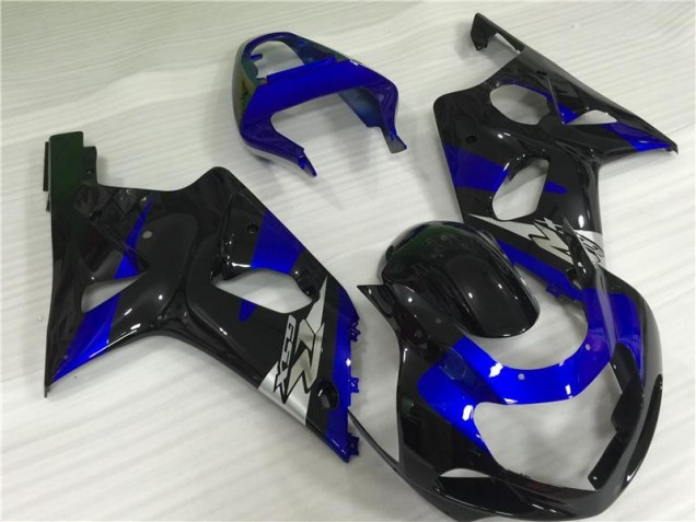 GSXR 1000 K1 2000-2002 Verkleidungen - Blau Schwarz GSXR 1000 K1 2000-2002 Verkleidungen - Blau Schwarz