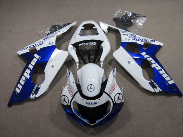 GSXR 1000 K1 2000-2002 Verkleidungen - Blau Weiß Jordan Motul GSXR 1000 K1 2000-2002 Verkleidungen - Blau Weiß Jordan Motul