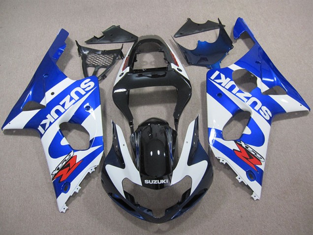 GSXR 1000 K1 2000-2002 Verkleidungen - Blau Weißer Aufkleber GSXR 1000 K1 2000-2002 Verkleidungen - Blau Weißer Aufkleber