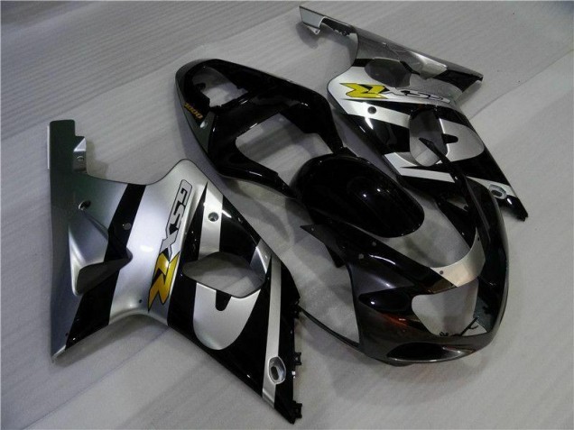 GSXR 1000 K1 2000-2002 Verkleidungen - Silber Schwarz GSXR 1000 K1 2000-2002 Verkleidungen - Silber Schwarz