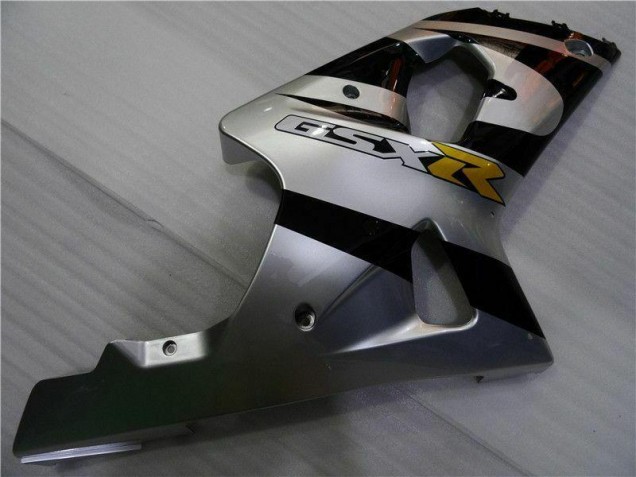 GSXR 1000 K1 2000-2002 Verkleidungen - Silber Schwarz GSXR 1000 K1 2000-2002 Verkleidungen - Silber Schwarz