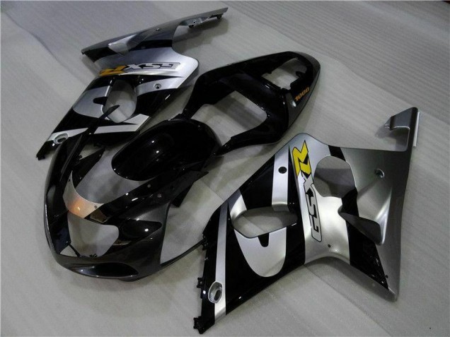 GSXR 1000 K1 2000-2002 Verkleidungen - Silber Schwarz GSXR 1000 K1 2000-2002 Verkleidungen - Silber Schwarz