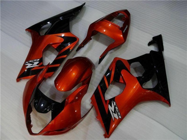 GSXR 1000 K3 2003-2004 Verkleidung - Braun Schwarz GSXR 1000 K3 2003-2004 Verkleidung - Braun Schwarz