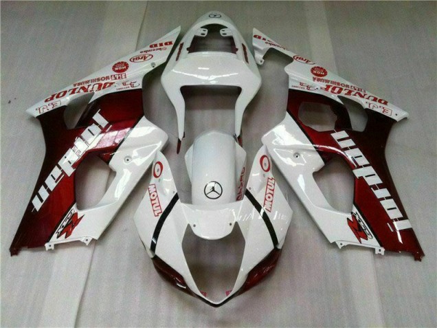 GSXR 1000 K3 2003-2004 Verkleidung - Rot Weiß GSXR 1000 K3 2003-2004 Verkleidung - Rot Weiß