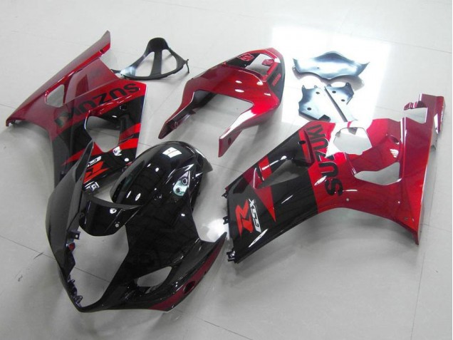 GSXR 1000 K3 2003-2004 Verkleidung - Schwarz Rot GSXR 1000 K3 2003-2004 Verkleidung - Schwarz Rot