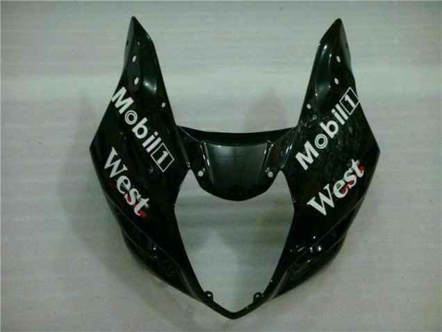 GSXR 1000 K3 2003-2004 Verkleidung - Weiß Schwarz GSXR 1000 K3 2003-2004 Verkleidung - Weiß Schwarz