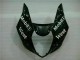GSXR 1000 K3 2003-2004 Verkleidung - Weiß Schwarz GSXR 1000 K3 2003-2004 Verkleidung - Weiß Schwarz