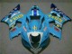 GSXR 1000 K3 2003-2004 Verkleidungen - Blau