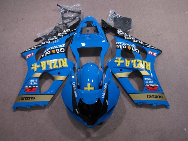 GSXR 1000 K3 2003-2004 Verkleidungen - Blau Rizla Q8 Oils GSXR 1000 K3 2003-2004 Verkleidungen - Blau Rizla Q8 Oils