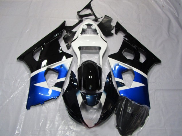 GSXR 1000 K3 2003-2004 Verkleidungen - Blau Schwarz Weiß GSXR 1000 K3 2003-2004 Verkleidungen - Blau Schwarz Weiß
