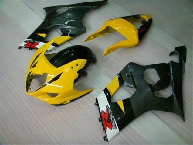 GSXR 1000 K3 2003-2004 Verkleidungen - Gelb Schwarz GSXR 1000 K3 2003-2004 Verkleidungen - Gelb Schwarz
